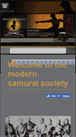 Mobile Screenshot of modernsamuraisociety.com